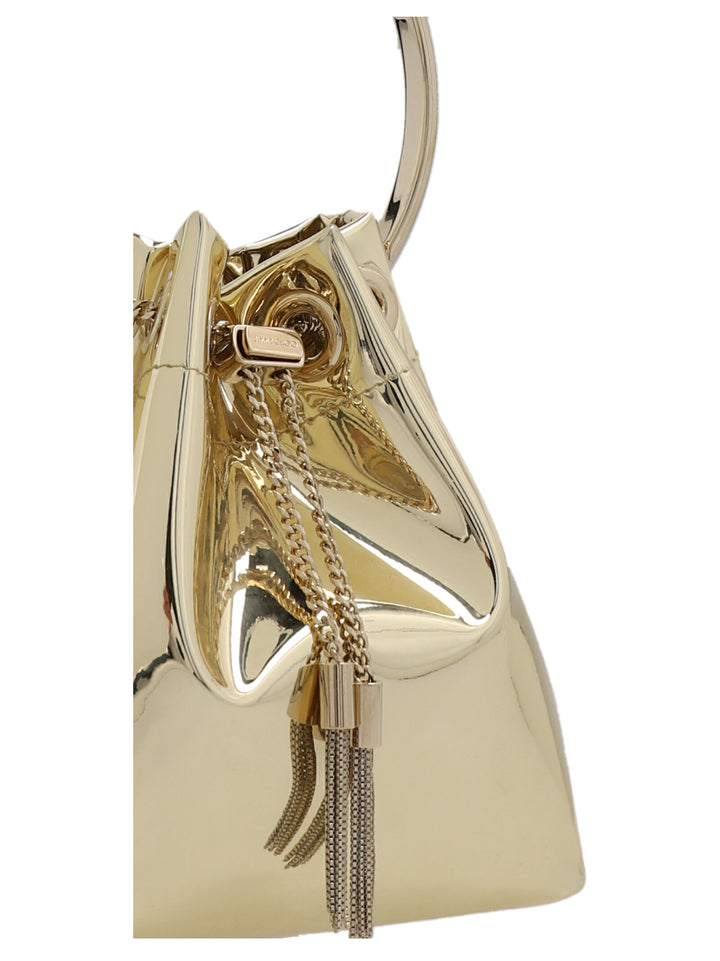 Jimmy Choo Bon Bon Hand Bags - Gold | b464ad286b19db30599ca4c96c9271328b31aad7