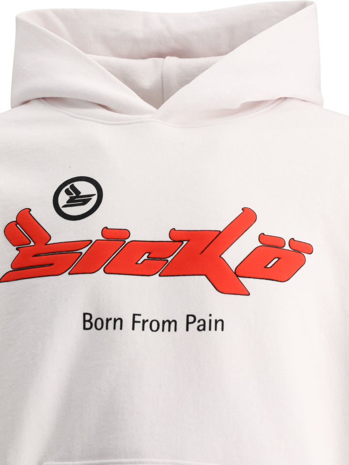 Born From Pain Sweatshirts White