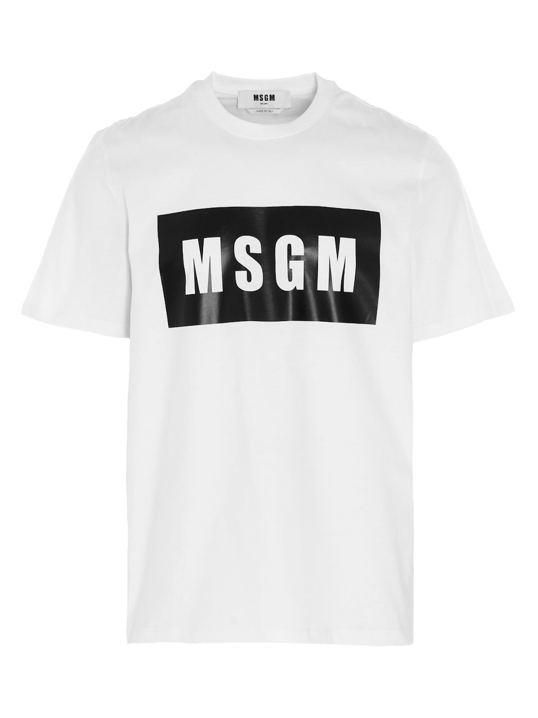 Box Logo Print T-Shirt White