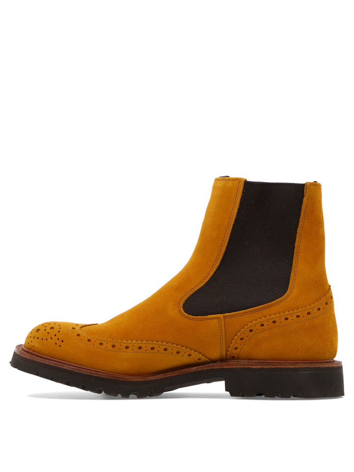 Henry Ankle Boots Orange