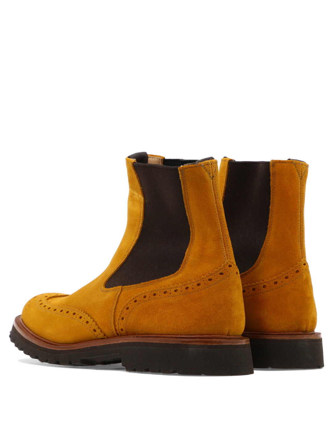 Henry Ankle Boots Orange