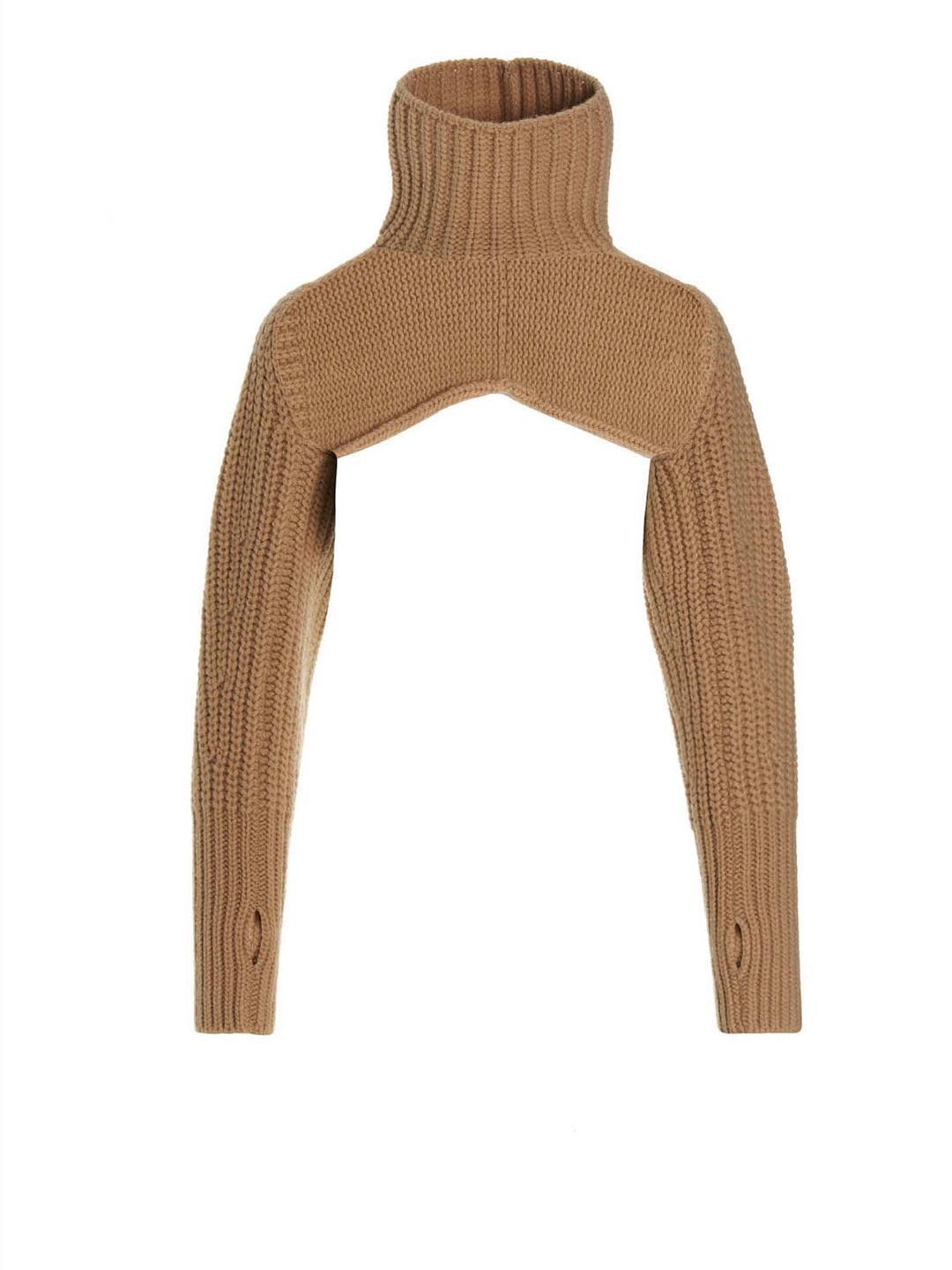 Wool Shrug Sweater, Cardigans Beige