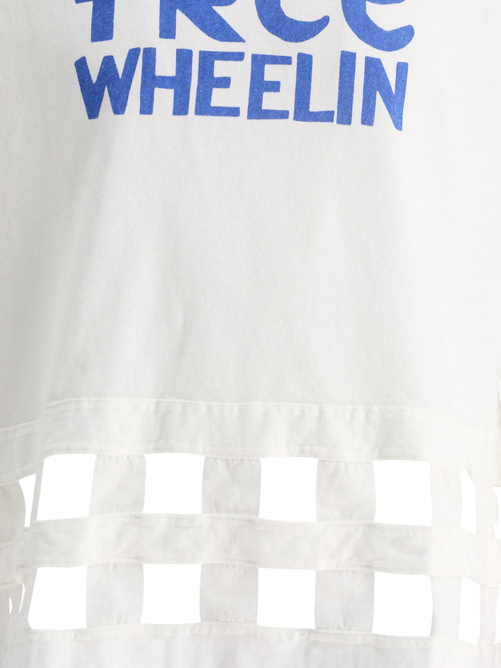 Free Wheelin T-Shirts White