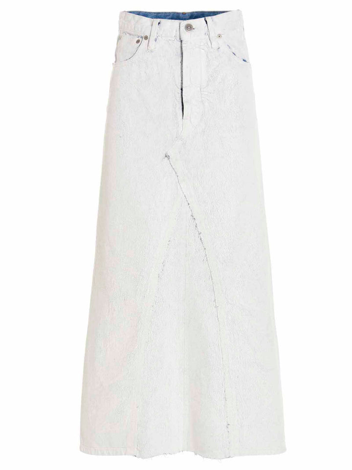 Maison Margiela Bianchetto Skirts - White | 52a3041338b15a5fe7347c00daf06ba9d280eb58