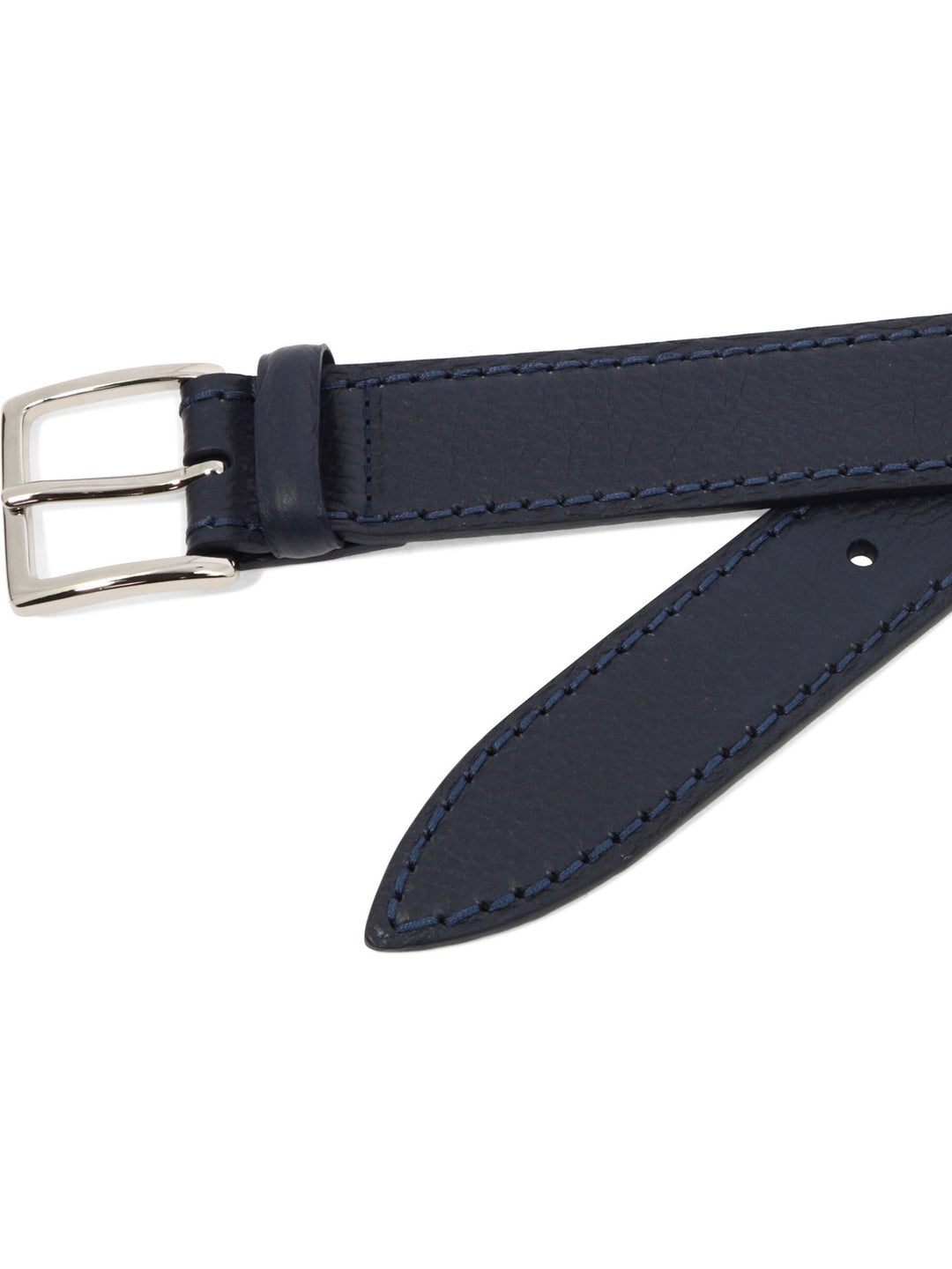 Dollar Leather Belt Belts Blue