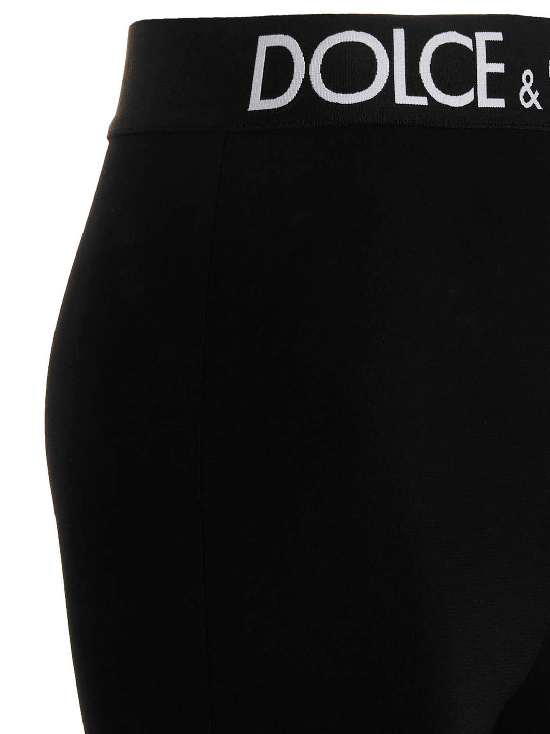 Dolce & Gabbana Logo Leggings - Black | 32042e80dc97e1a9ee15827dcaa61f8f873d07b9