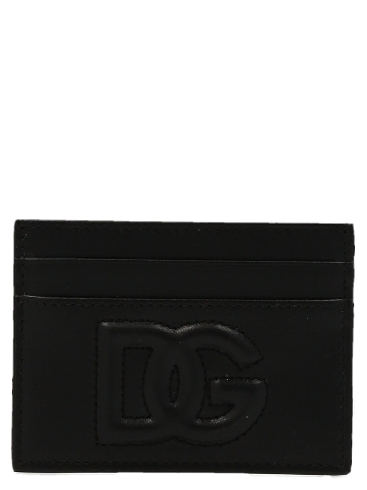 Logo Card Holder Wallets, Card Holders Black