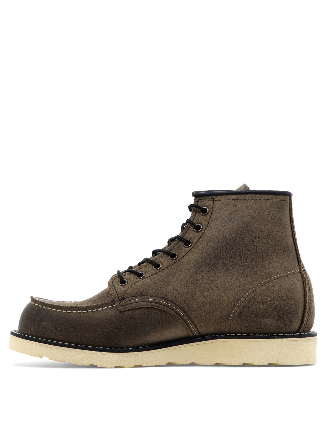 Classic Moc Toe Ankle Boots Brown