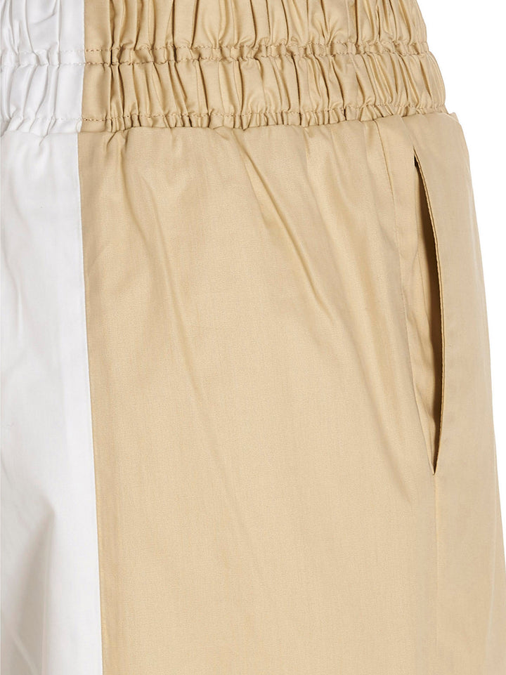 Fabiana Filippi Loose Leg Two-Color Pants - Multicolor | 0a25e5a6d95515a3553c89c8c88631cb45a71c3c