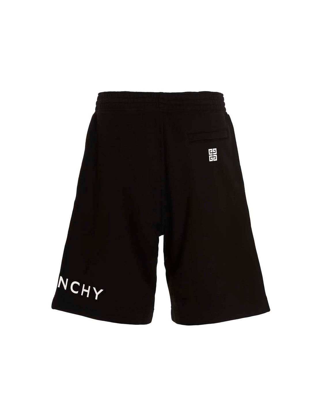 Logo Print Bermuda Shorts Bermuda, Short White/Black