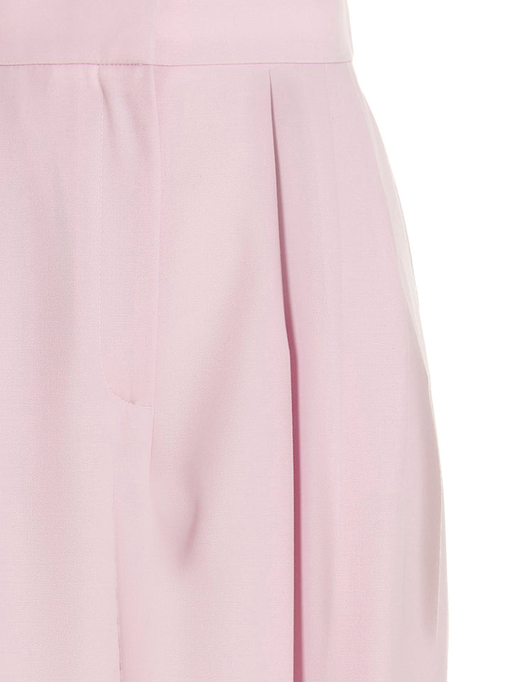 Mcqueen With Front Pleats Pants - Pink | f5ed9a8fe861936c288bbf0b519935284d10c532
