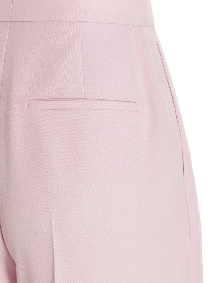 Mcqueen With Front Pleats Pants - Pink | 59070af88562ca381c84a9ea0daaf4fc5d6c5291