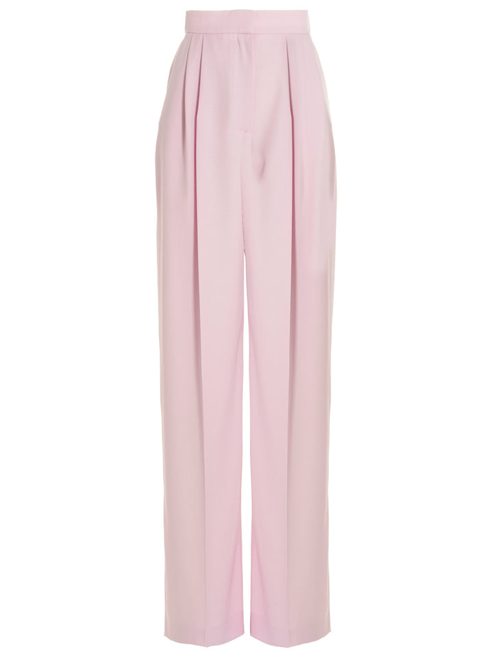 Mcqueen With Front Pleats Pants - Pink | 789b52dd0db57940250cf4cdd5d54297cb57d259