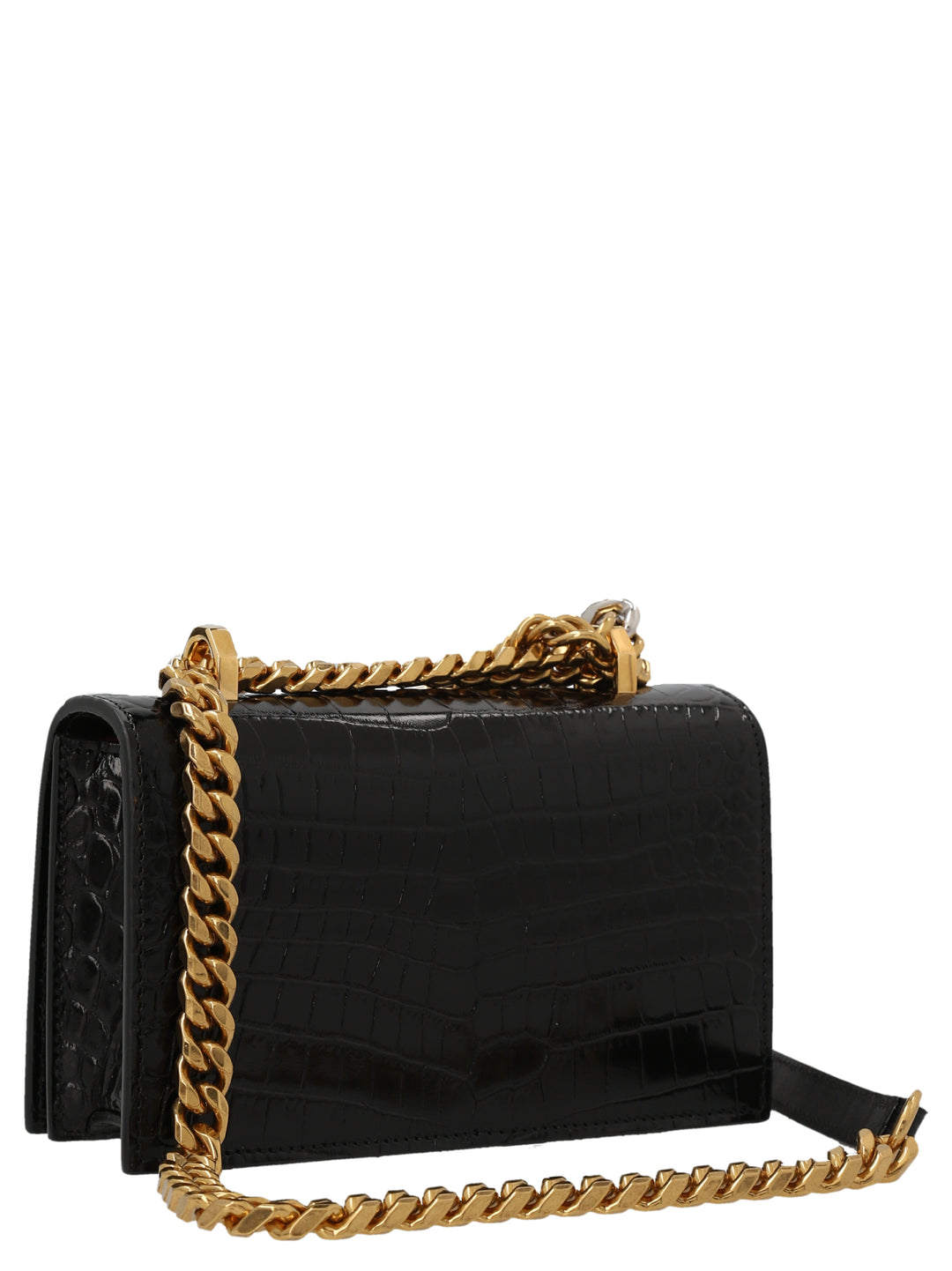 Mini Jewelled Crossbody Bags Black