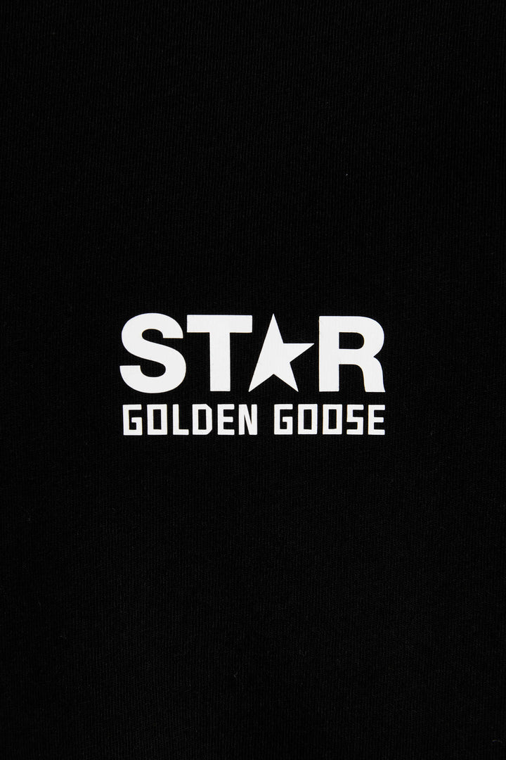 Golden Goose Star T-shirt - White/Black | e764c29413fbe93540fe2748bdec5e009170675a