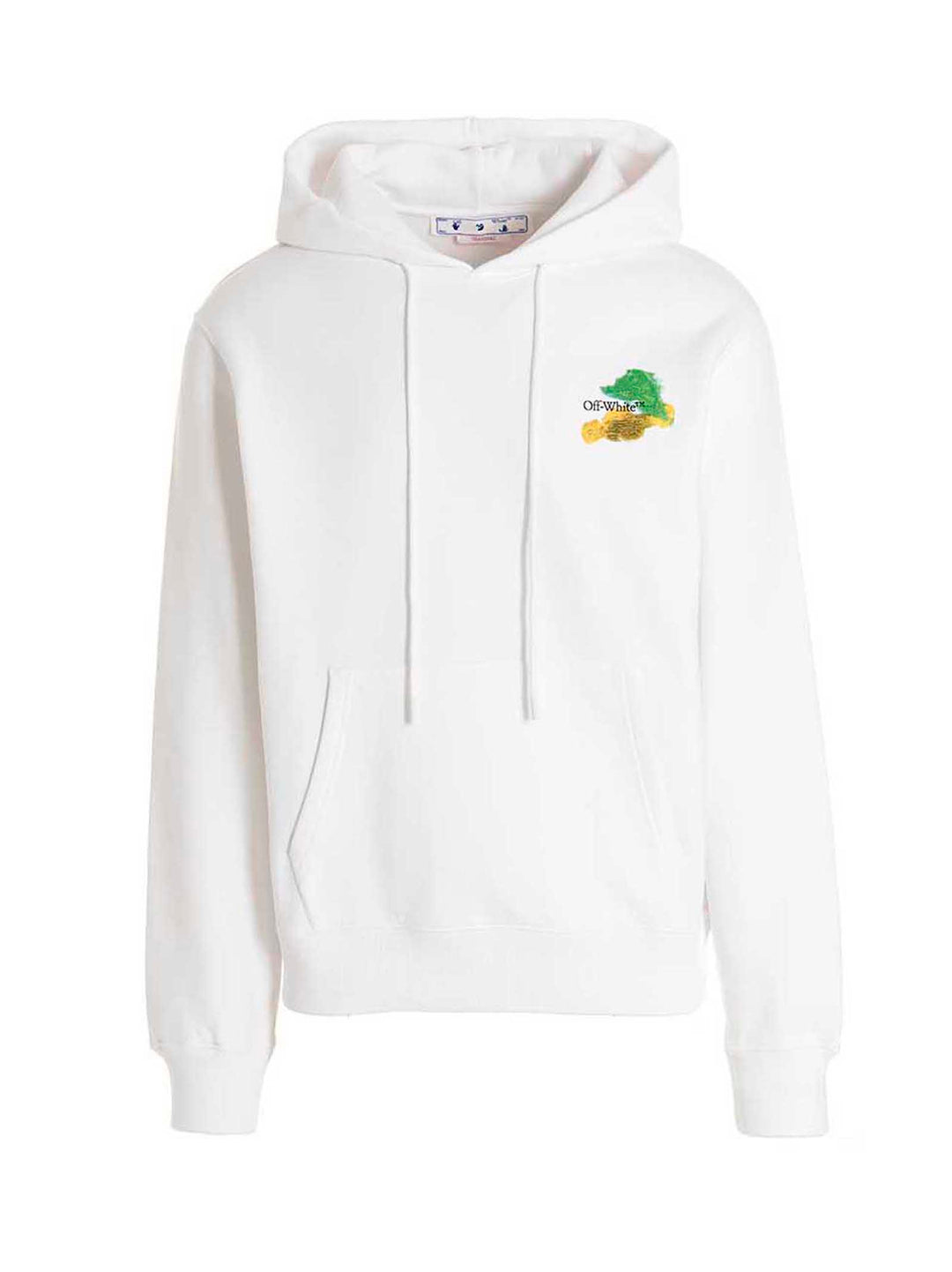 Brush Arrow Sweatshirt White