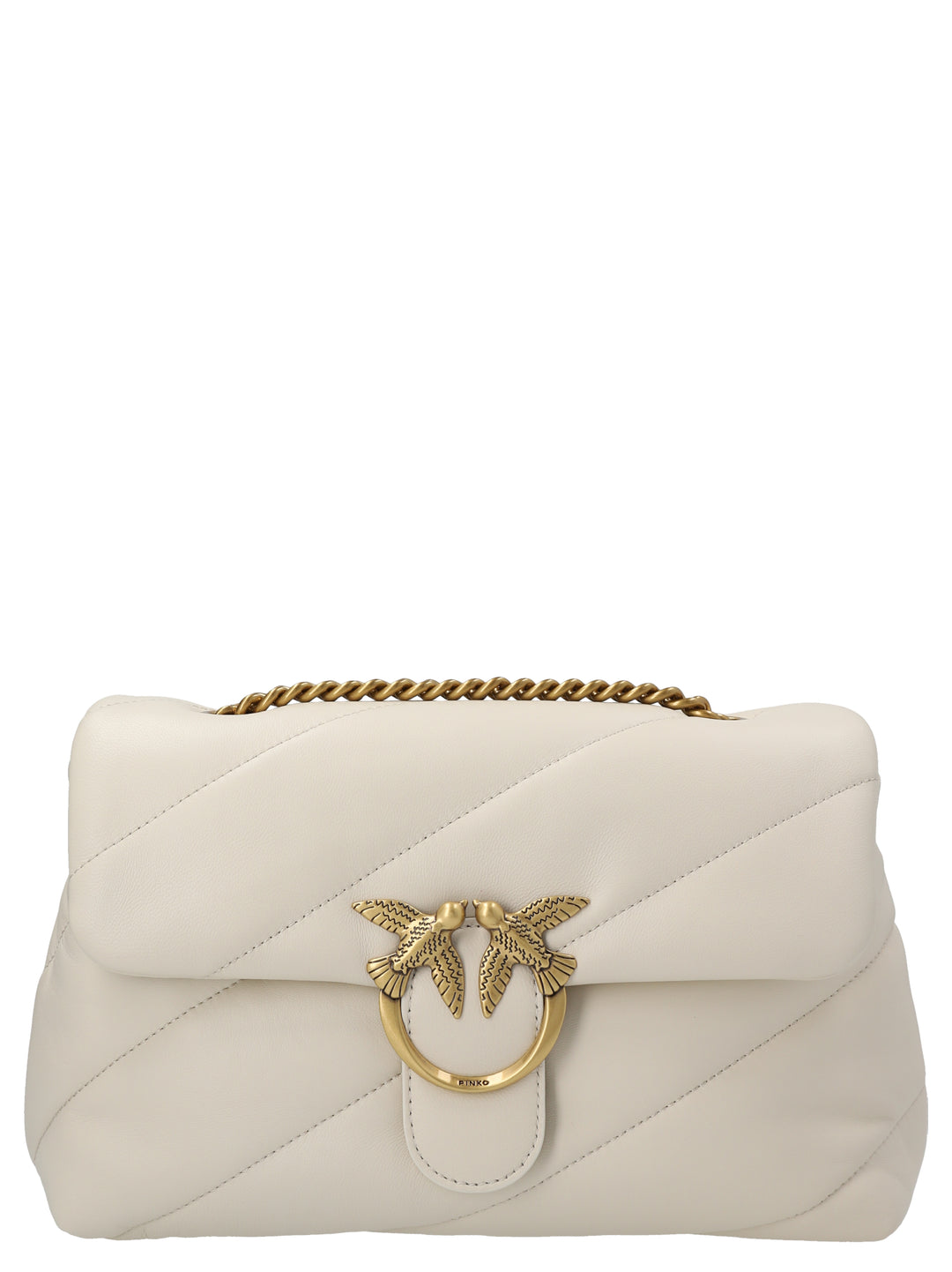 Pinko Love Classic Puff Crossbody Bags - White | 955e50f3c09a33f26c05566d73fe0ce3d0ade97a