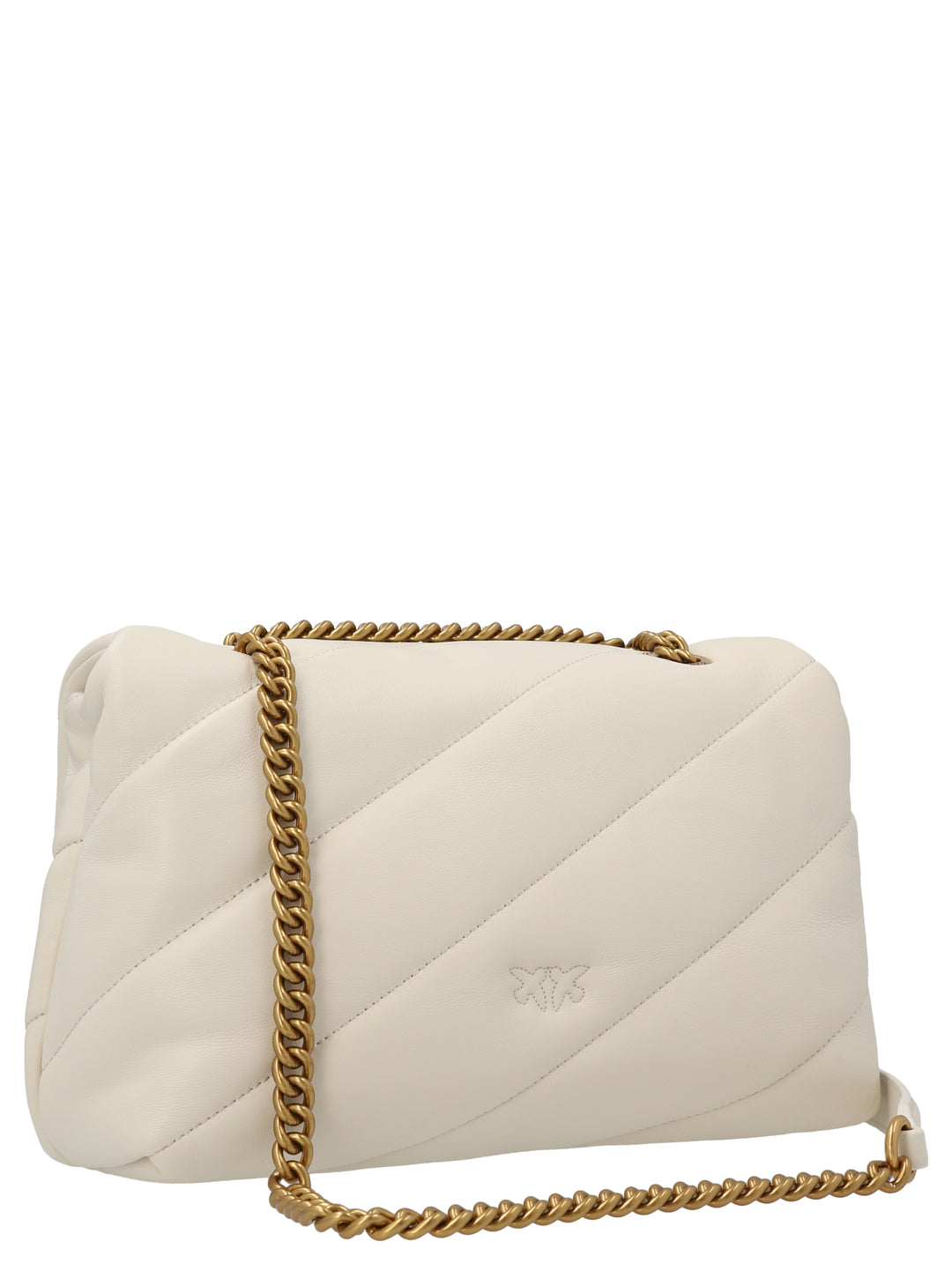 Pinko Love Classic Puff Crossbody Bags - White | e0418c8515054b651ded70cf40e94662bb307a55