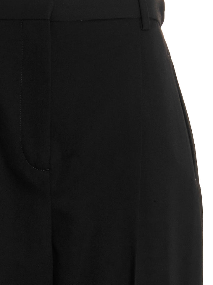 Tory Burch Wool Twill Pants - Black | bc77a2b364d471192e51b119d25be920f329b9e1