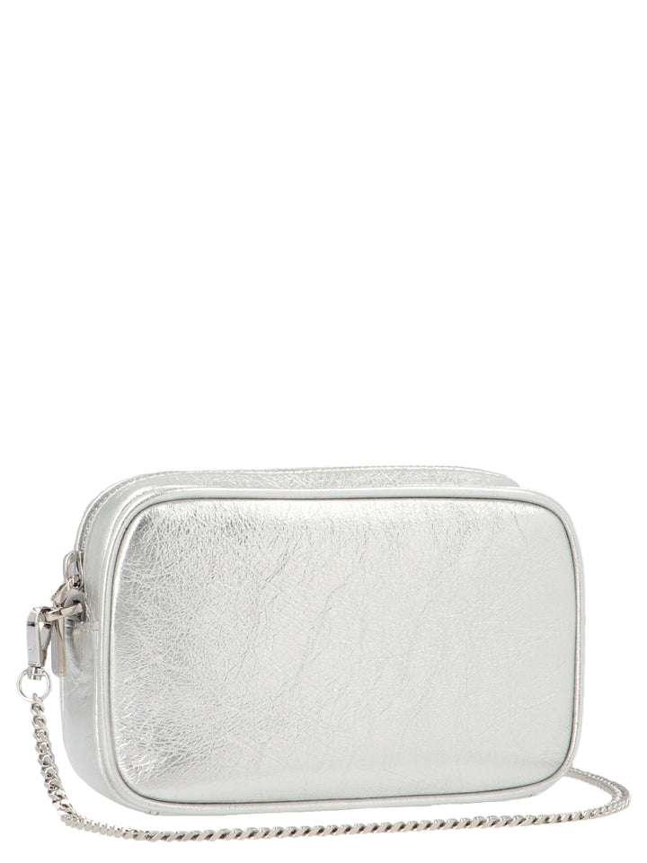 Golden Goose Mini Star Crossbody Bags - Silver | 4cf8da8133516a9d39ecbb19097fb342d1430435