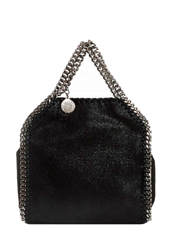 Stella Mccartney Falabella Tiny Tote Hand Bags - Black | 4dd588c6b036b7cefedb2fc9fe0744302d797c5b