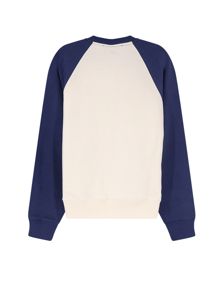 Ami Paris Sweaters - BLANC CREME/ENCRE | 03f768885a5a7c3ef7d16a468e5176af22b499c2