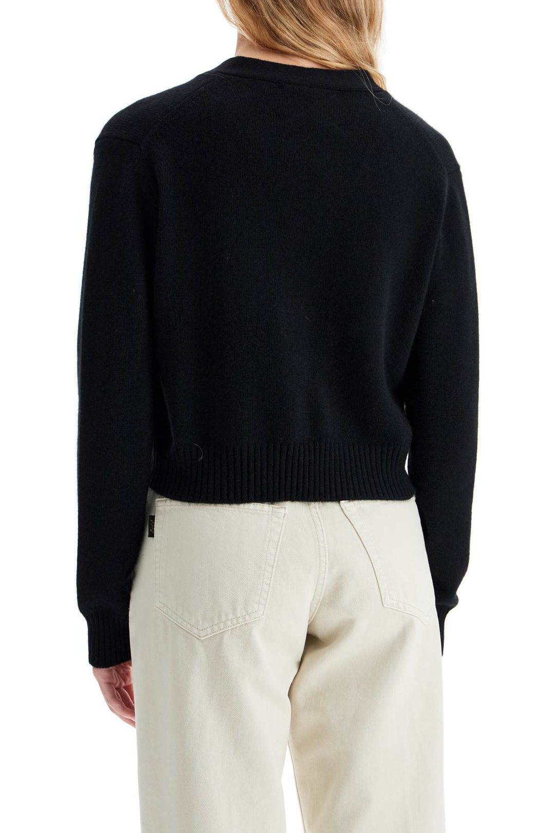 Cardigan Cropped In Cashmere 'Marion'