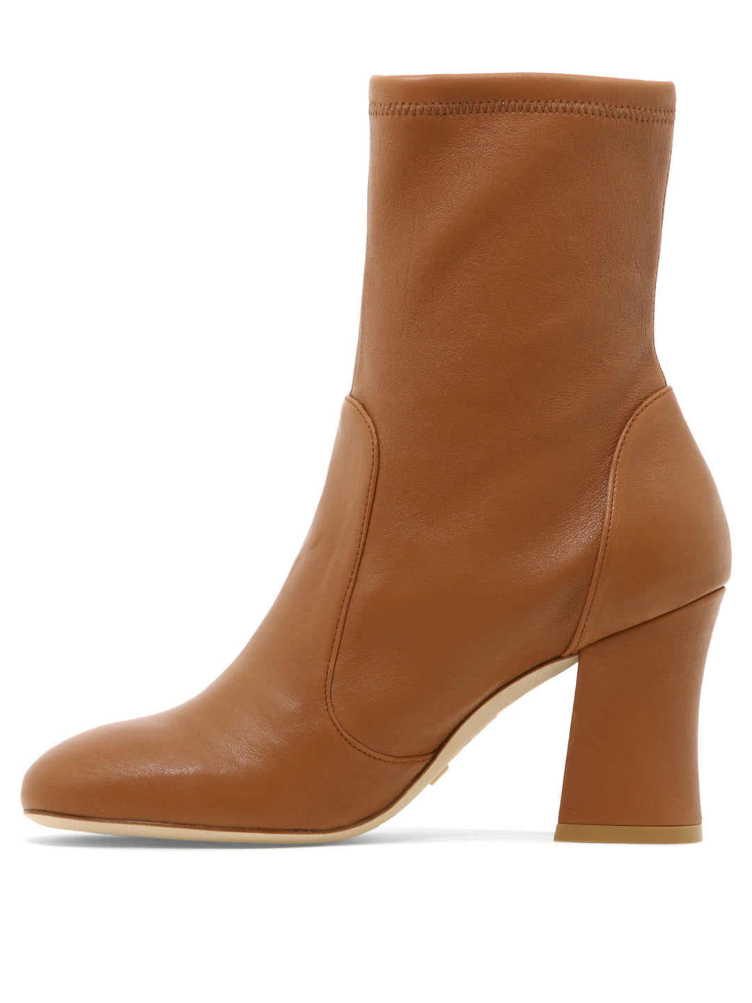 Curveblock 85 Sock Ankle Boots Brown