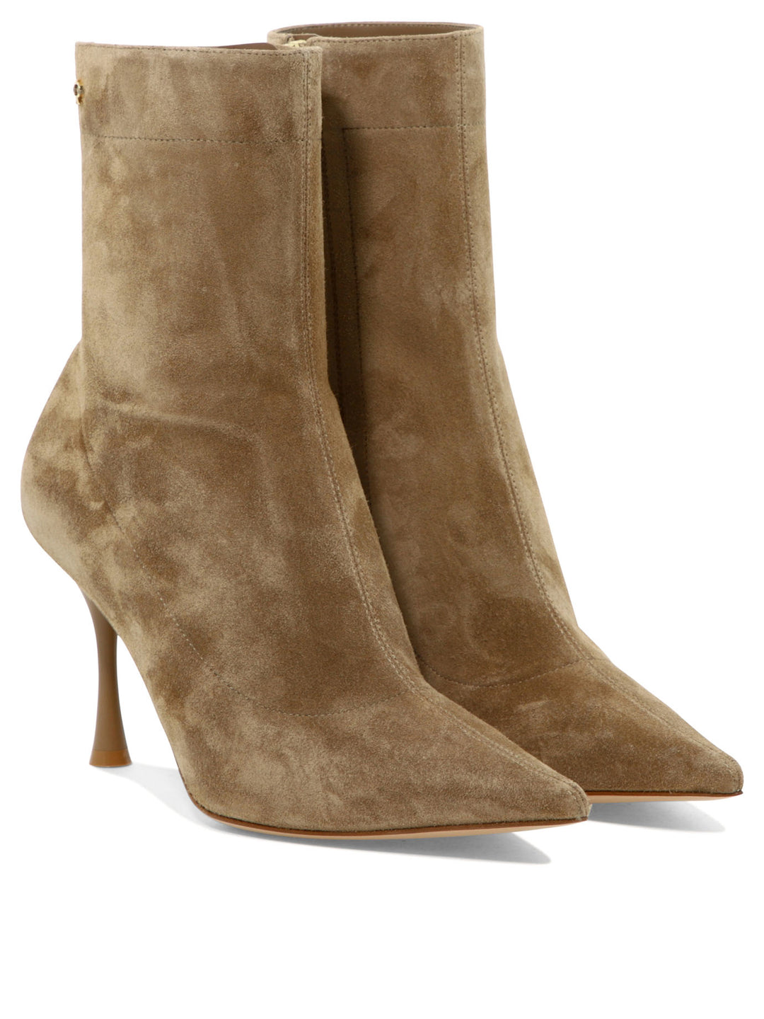 Dunn Ankle Boots Beige