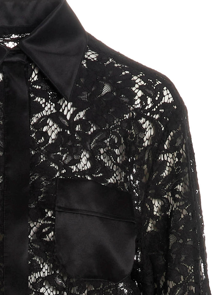 Dolce & Gabbana Cord Lace One-Length Bodysuit Jewelry - Black | 56f7c8ac1f1023715588a8dd7c02ba4b17431fc2