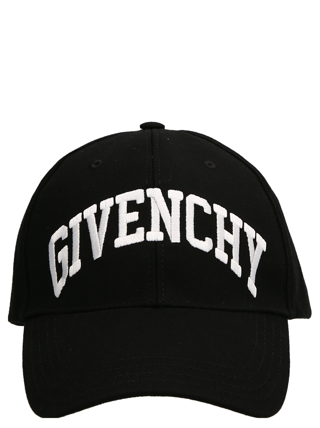 Curved Logo Hats Black