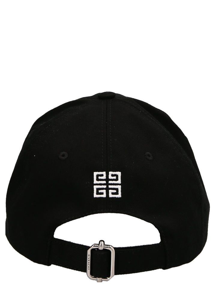 Curved Logo Hats Black