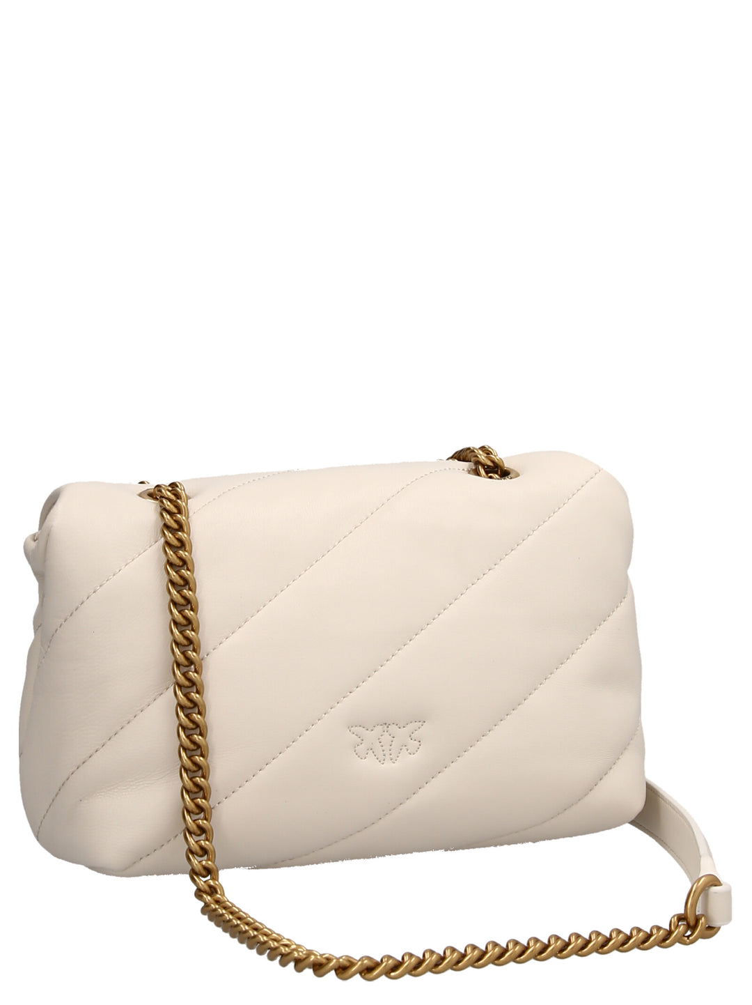 Pinko Love Mini Puff Crossbody Bags - White | 603290d948cd1d4ab483a4e89b914f607c8b5bf9