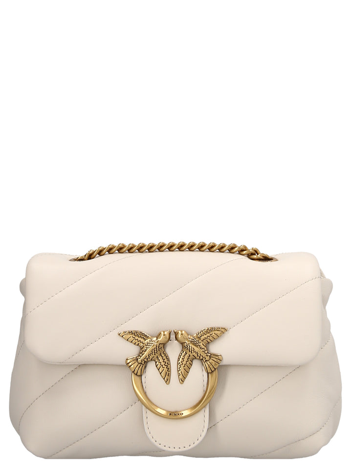 Pinko Love Mini Puff Crossbody Bags - White | bb5f8b73ca19a5f6ec03a8187c864bf0763fef76