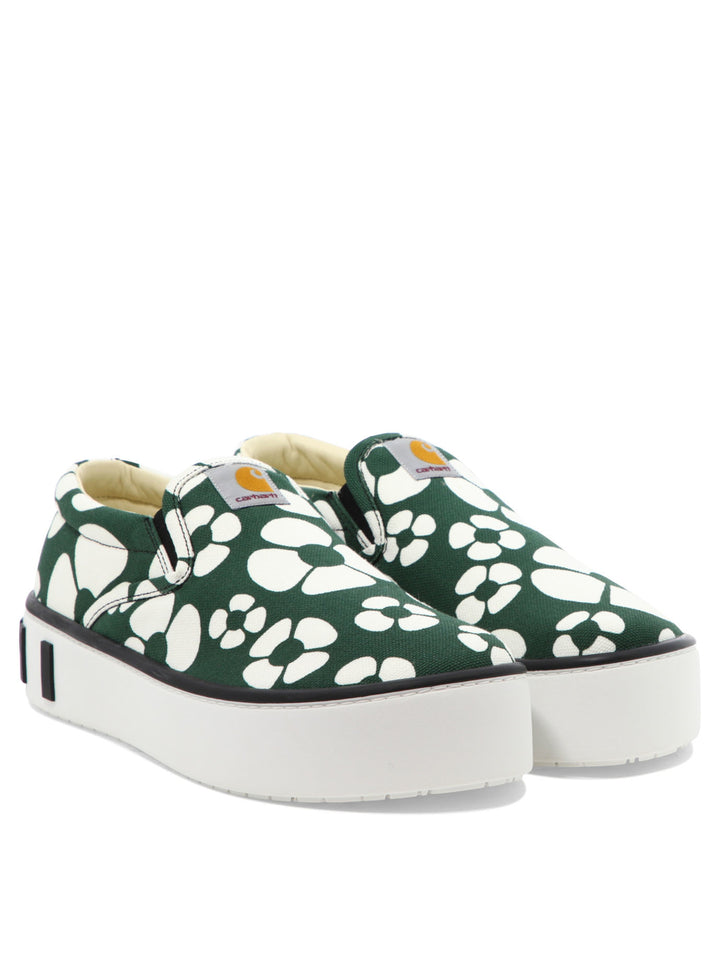 Marni X Carhartt Sneakers & Slip-On Green