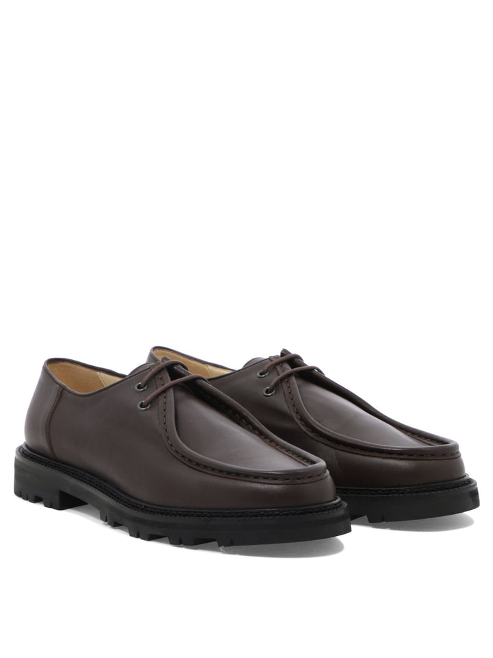 University Lace-Up Shoes Brown