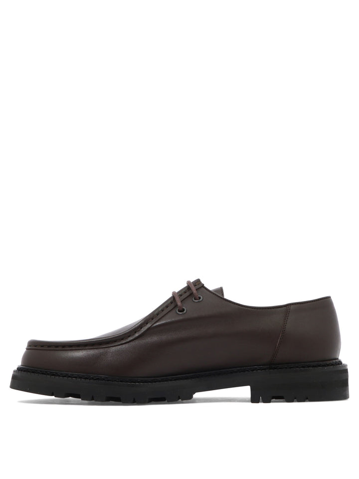 University Lace-Up Shoes Brown