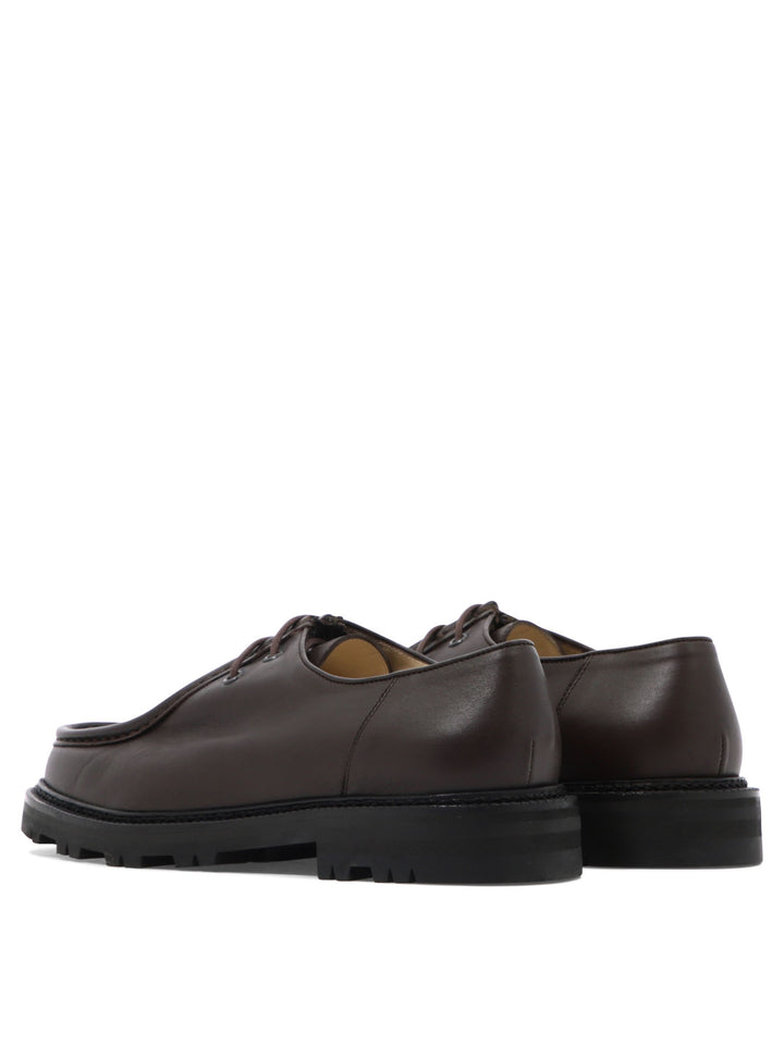 University Lace-Up Shoes Brown