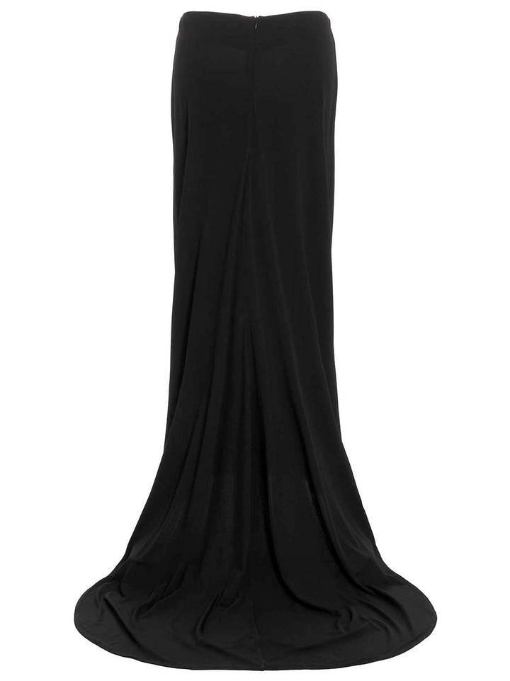 Magda Butrym Asymmetrical Long Skirt Skirts - Black | 5454728d2a817514361c0c3c64e93f76703e9d2b