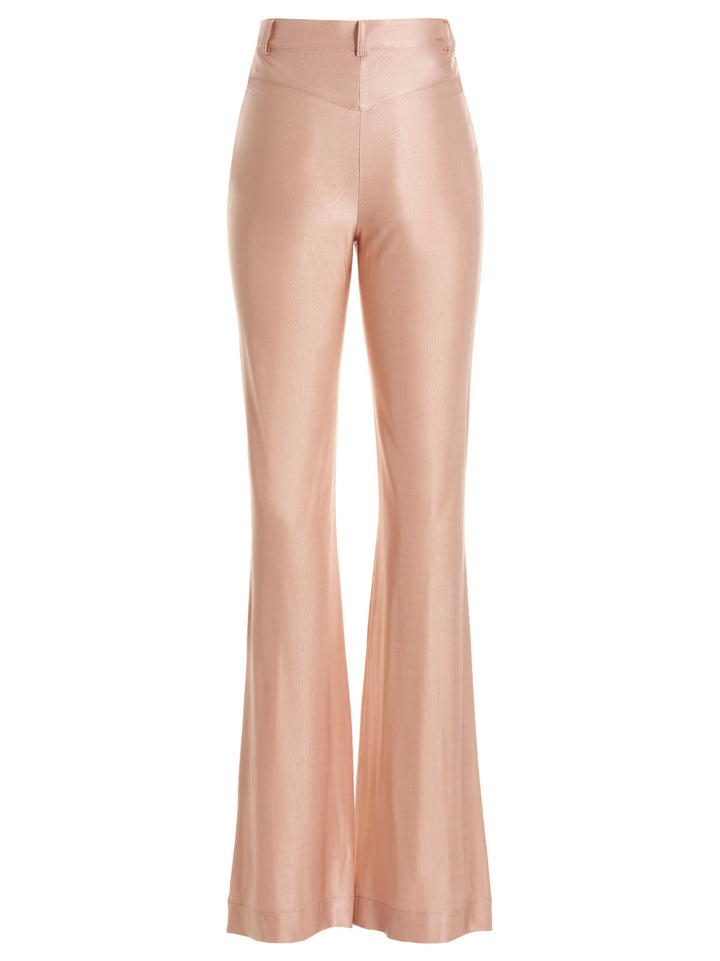 Alexandre Vauthier Shiny Stretch Pants - Pink | 42ed9ce982f2c02e5f331e670c95b7ae0e6ec975