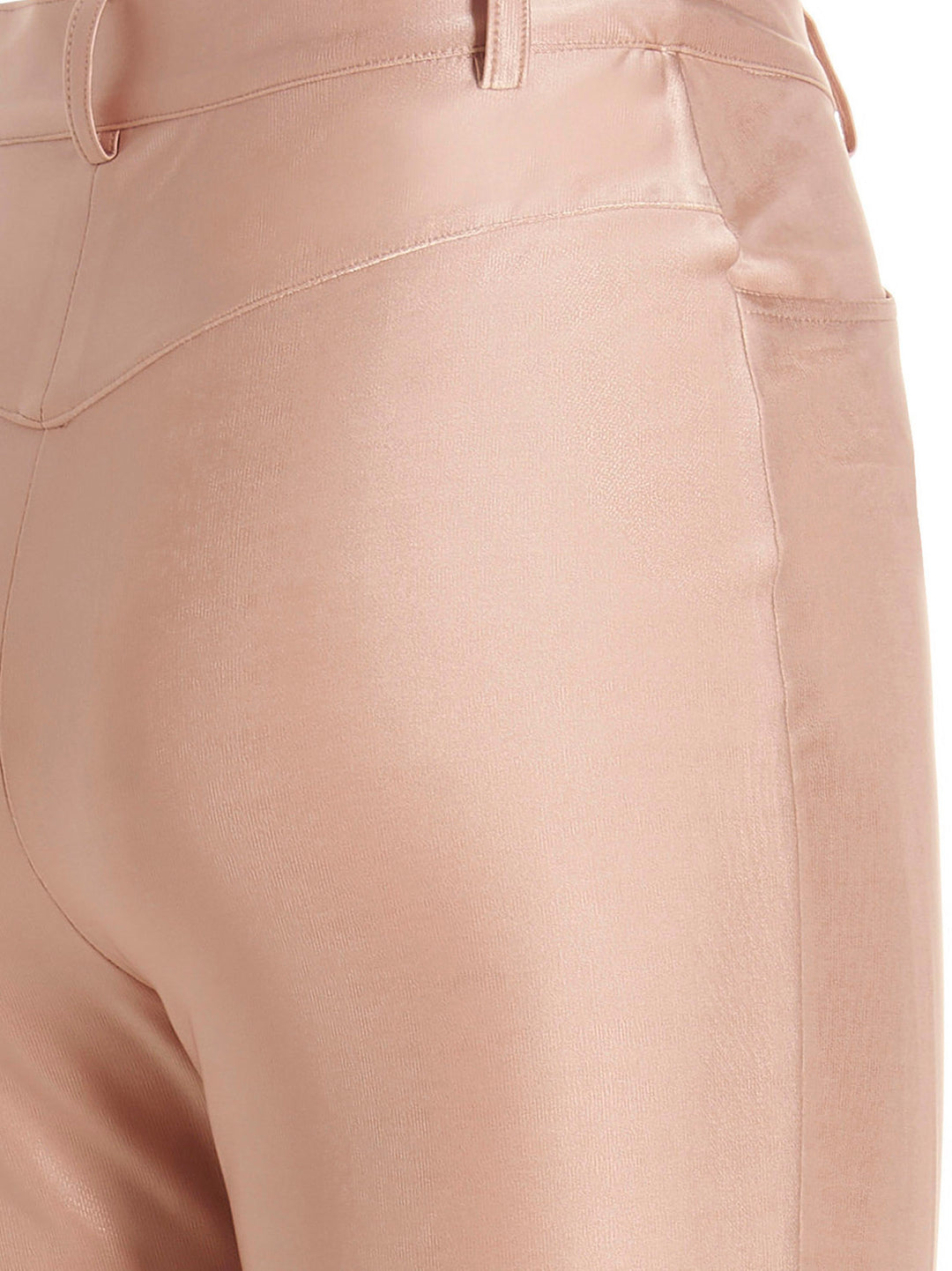 Alexandre Vauthier Shiny Stretch Pants - Pink | 66e013809c49983d137bd4745b51d3d8c655f112