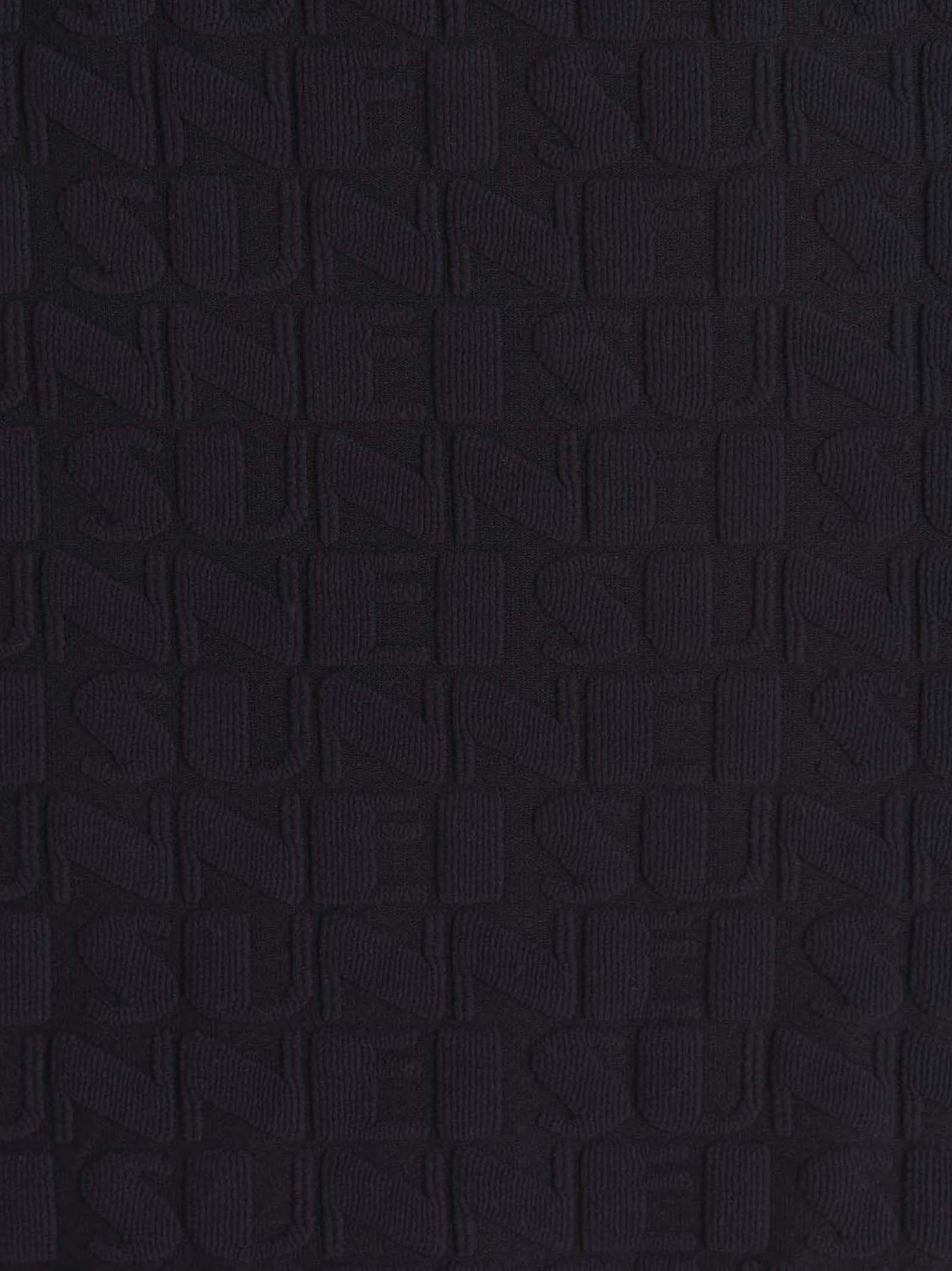 Sunnei Gonna Midi Logo All Over Skirts Blue | Wanan Luxury