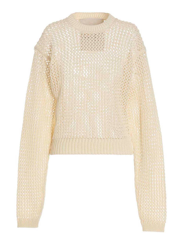 Bio Cable Sweaters And Cardigans White