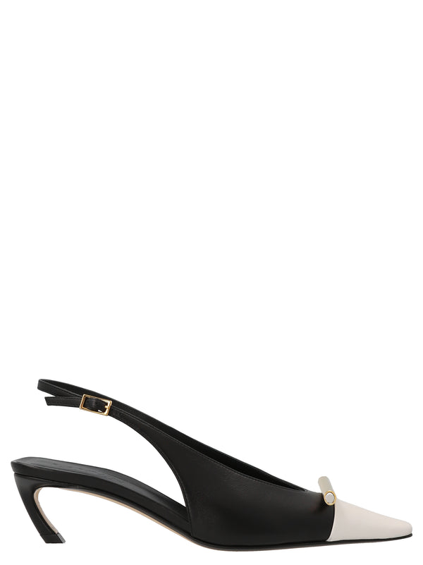 Bico Pumps White/Black