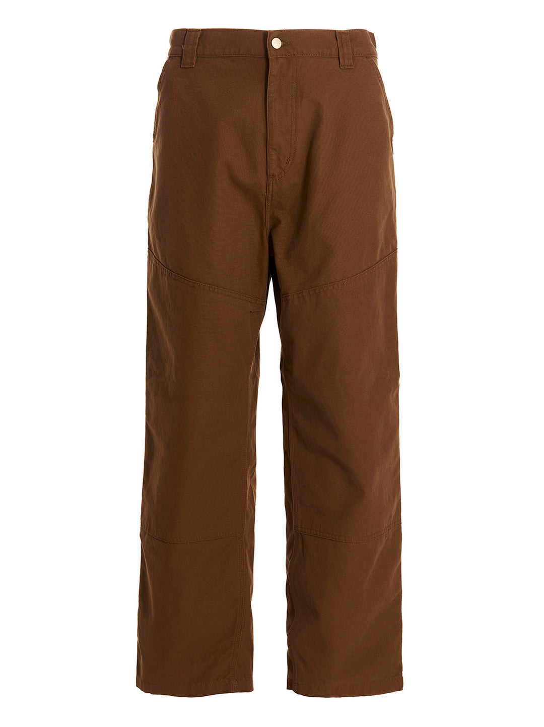 Wide Panel Pants Brown