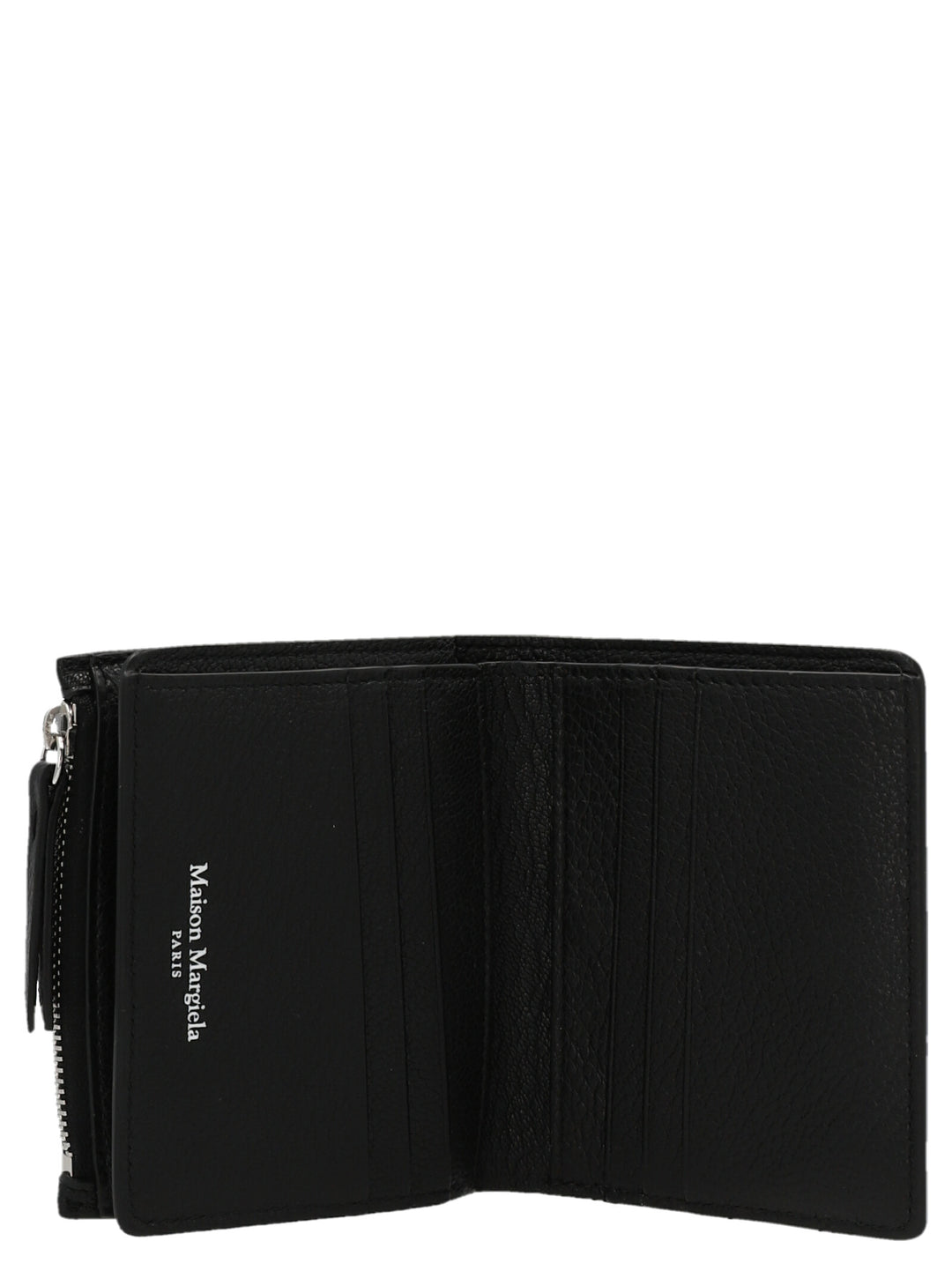 Stitching Leather Wallet Wallets, Card Holders Black