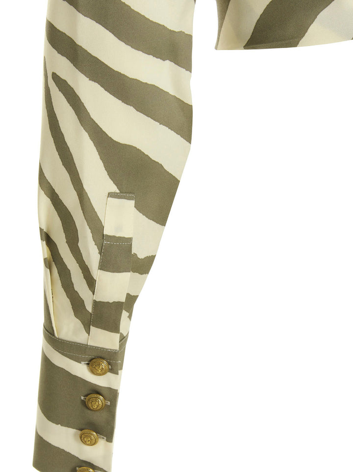 Balmain Zebra Shirt Shirt and Blouse - Multicolor | e2b18e3e53e7d7707a5ce09ae814408d0ed8d534