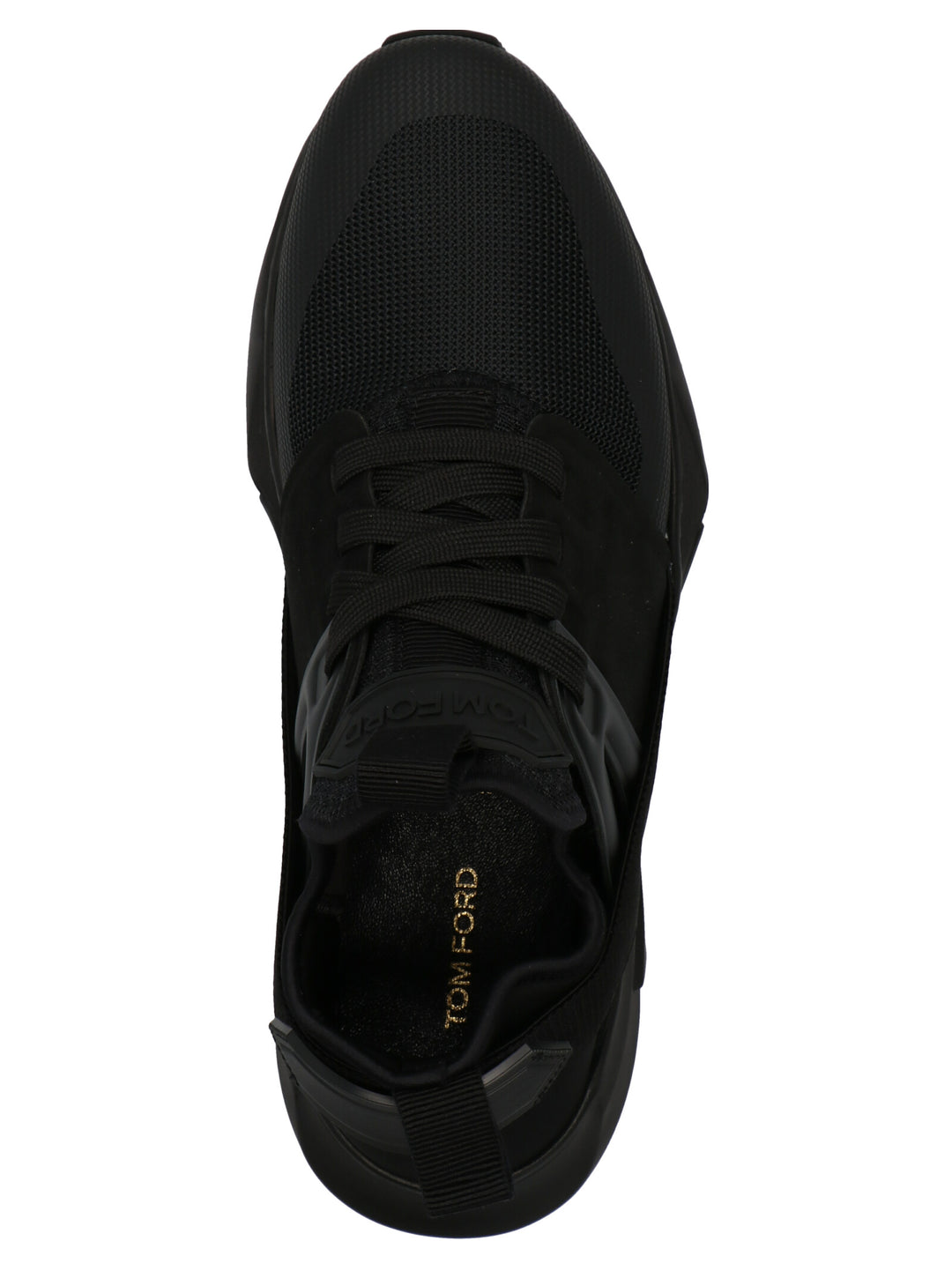 Tom Ford Logo Techno Sneakers - Black | 6225876ddc18f55f2df37c44c1235d8015540f7a