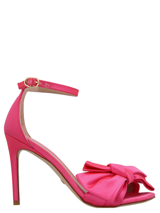 Nudistcurver Loveknot Sandals Fuchsia