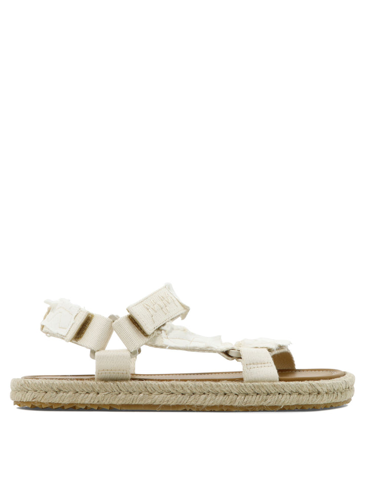 Threadbare Sandals White